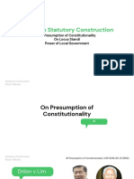 Statutory Construction Principles