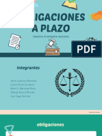 Obligaciones A Plazo