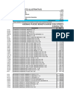 Presupuesto Ilustrativo Basico para Apertura $ 325000