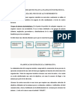 El Papel de La Mercadotecnia en La Planeación Estratégica