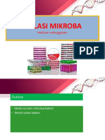 Media Pertumbuhan Dan Isolasi Mikroba