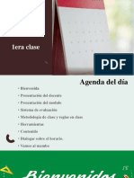 Agenda monografico 1era clase