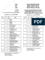 CBF DBF Timtable 2015