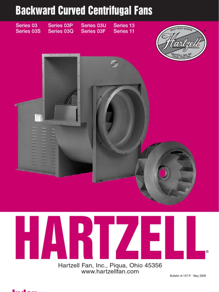 Hartzell Fan Catalog PDF Applied And Interdisciplinary Physics