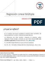 Regresión Lineal Multiple