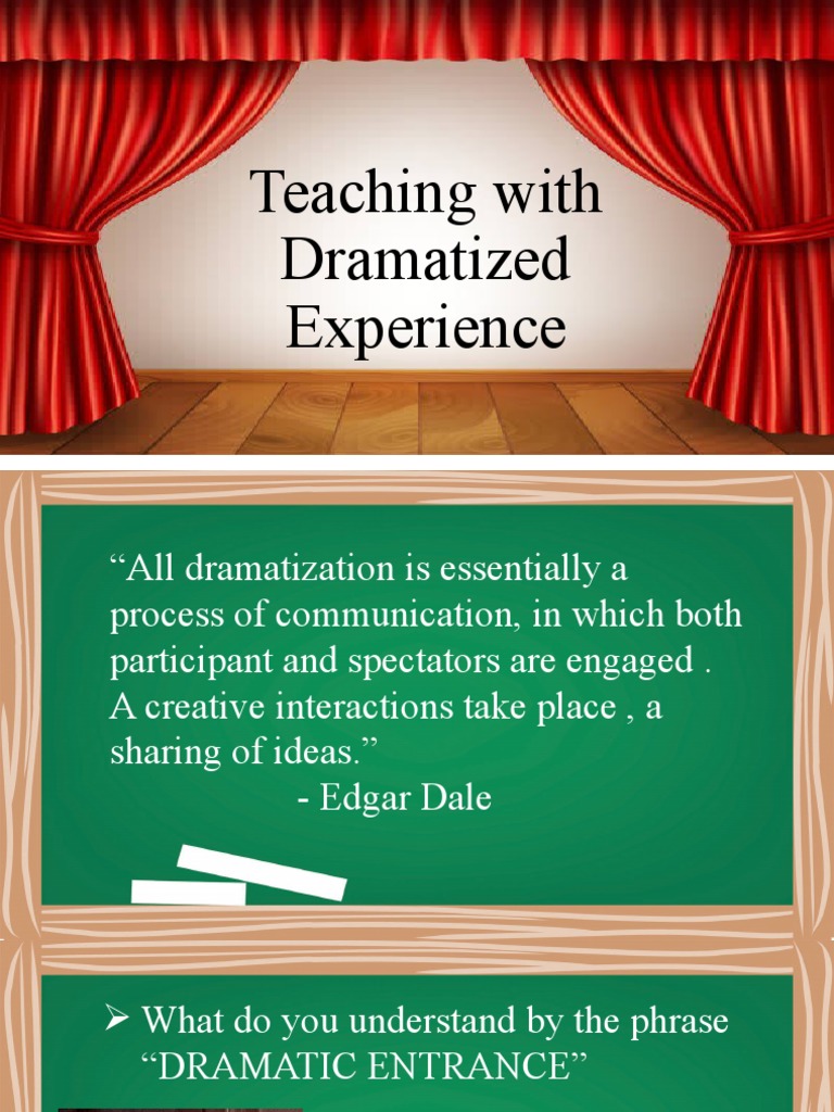 Teaching Through Dramatic Experiences | PDF | Puppets | Puppetry
