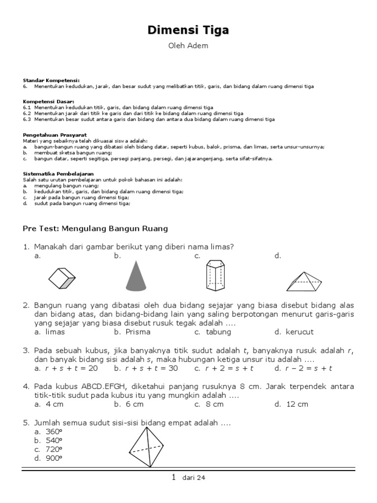 25 Inspirasi Keren Gambar  Sketsa Bangun  Ruang  Tea And Lead