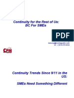 Continuity For The Rest of Us: BC For Smes: Kathleen A. Lucey