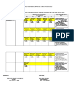 Individual Workweek Plan For The Month of August 2020: Enclosure No. 2 To Deped Order No. 011, S. 2020