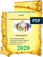 Educación Especial e Inclusiva