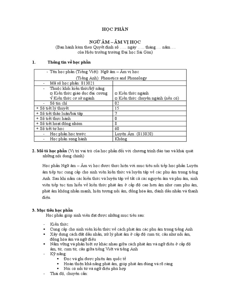 Ngu Am Am VI Hoc | PDF
