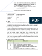 KONTRAK KULIAH Spi Steis