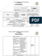 FORMATO DE PLANEACION FCE I - Oct