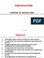 Creativity and Biz Idea