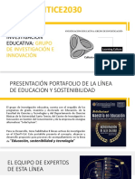 Portafolio Componente de Educación y Sostenibilidad