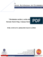 Movimientos Sociales y Acción Colectiva de Salvador Martí I Puig (Ejemplos)