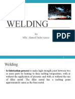Welding: by Msc. Ahmed Taifor Azeez
