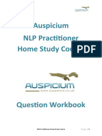 Auspicium NLP Practitioner Questions