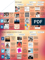 Social Media Content Plan