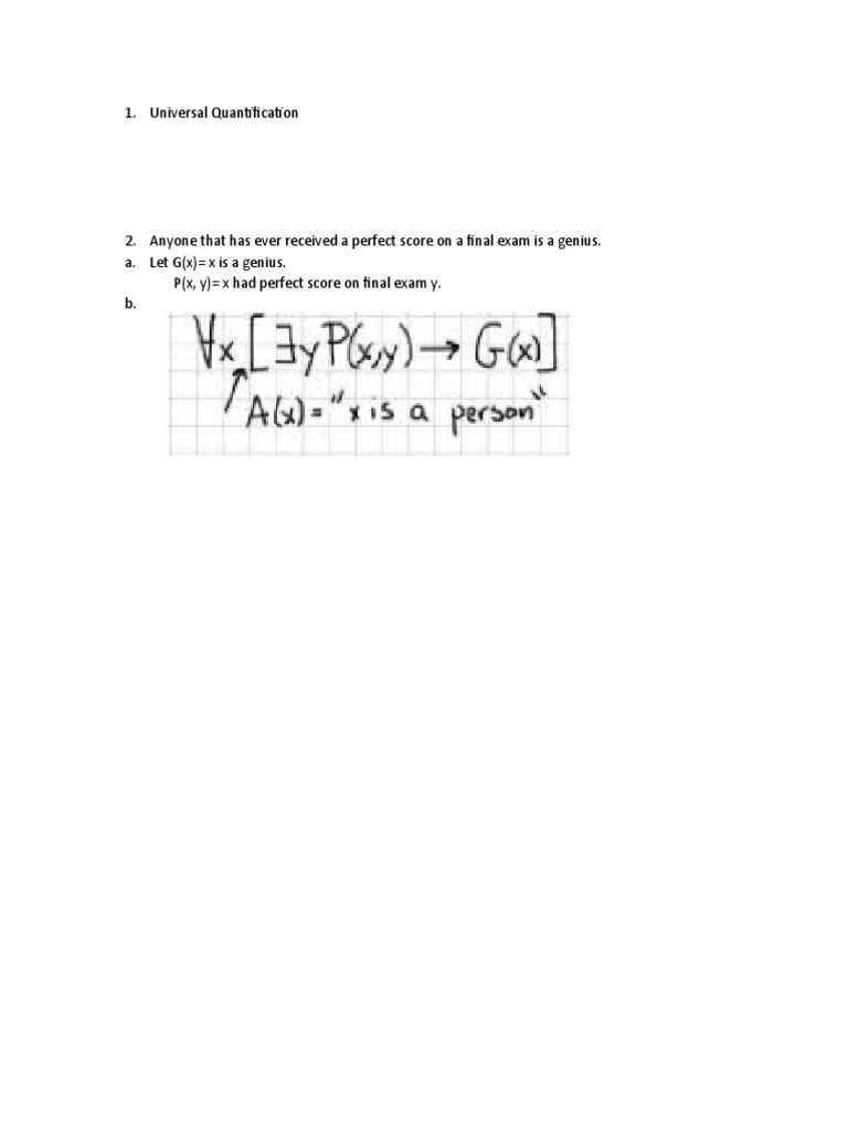 Understanding Universal Quantification | PDF