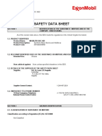 Safety Data Sheet: Product Name: MOBILITH SHC 460