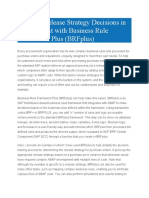 Simplify Release Strategy Decisions in Procurement With Business Rule Framework Plus