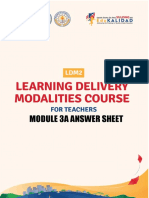 Module 3A Answer Sheet