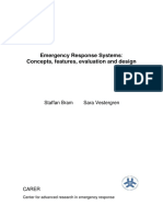 Emergency Response Systems: Concepts, Features, Evaluation and Design