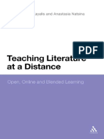 Takis Kayalis, Anastasia Natsina - Teaching Literature at a Distance_ Open, Online and Blended Learning-Continuum (2010).pdf
