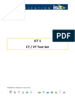 SIE10183 - iCT1 - CT - VT Tester SPECIFICATION