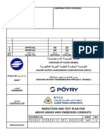 Itp Forabove Grade and Embedded Conduits Rev. 0