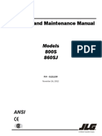 JLG 800S 860SJ Service Manual PDF