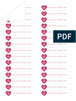 Sweet Valentine File Tags