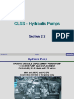 CLSS Hydraulic Pump Section 2 2