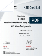 NSE 2 Certificate