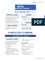 Sex Chromosome Disorders