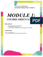 Module 1 Study Notebook