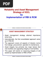 Reliability and Asset Management Strategy of IOCL: by Implementation of RBI & RCM