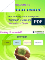 Welcome To: - For Redefining Waste Management