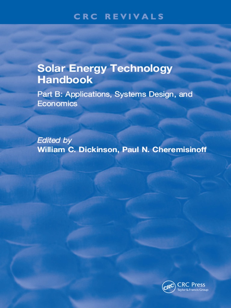 Solar Energy Technology Handbook - Part1 | PDF | Water Heating | Solar ...