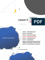 Lesson 4 Paragraph Formatting 136884367 (GG)