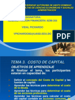 Tema Iii (Costo de Capital) PDF