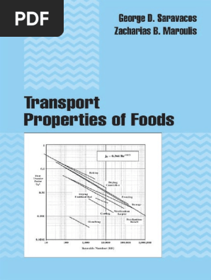 George D. Saravacos) Transport Properties of Food PDF | PDF