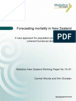 Forecasting Mortality in New Zealand