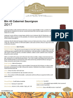 Lindemans Bin 45 Cabernet Sauvignon NV Tasting Notes USA.pdf