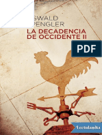 La Decadencia de Occidente II - Spengler, Oswald PDF