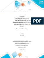 Fase 2 - Plan de Capacitación para La Comunidad.