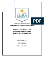 Production of Phosphoric Acid by Dry Kiln Process: Prepared By: Revised by