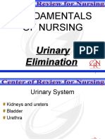 Fundamentals of Nursing: Urinary Elimination