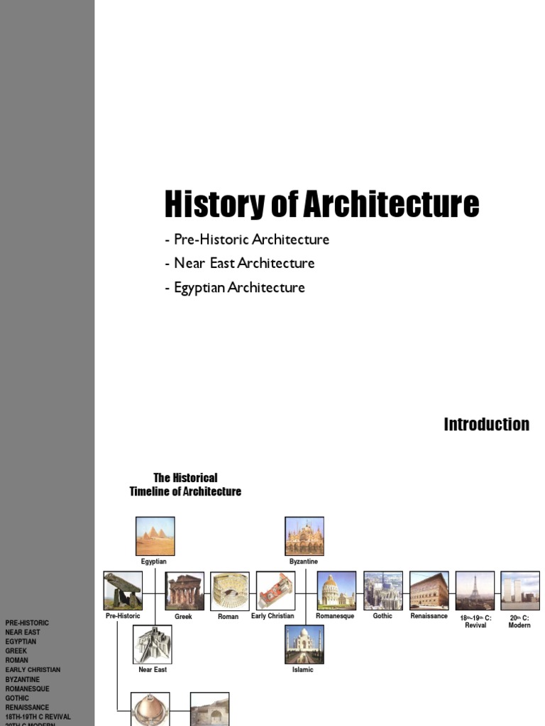 Pre-Historic, Near East & Egyptian Architecture | PDF | Mesopotamia ...